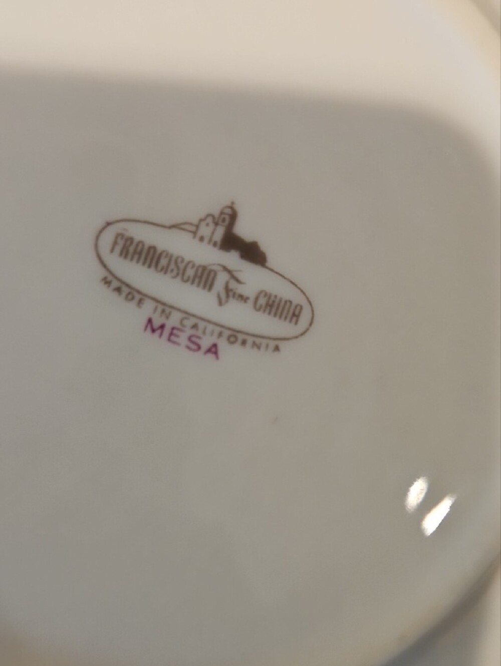 ON HOLD FOR BUYER Franciscan Cream Ceramic Sauce Boat - Picture 2 of 5